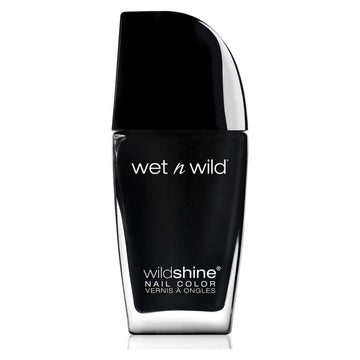 Shine Nail Color Black Creme